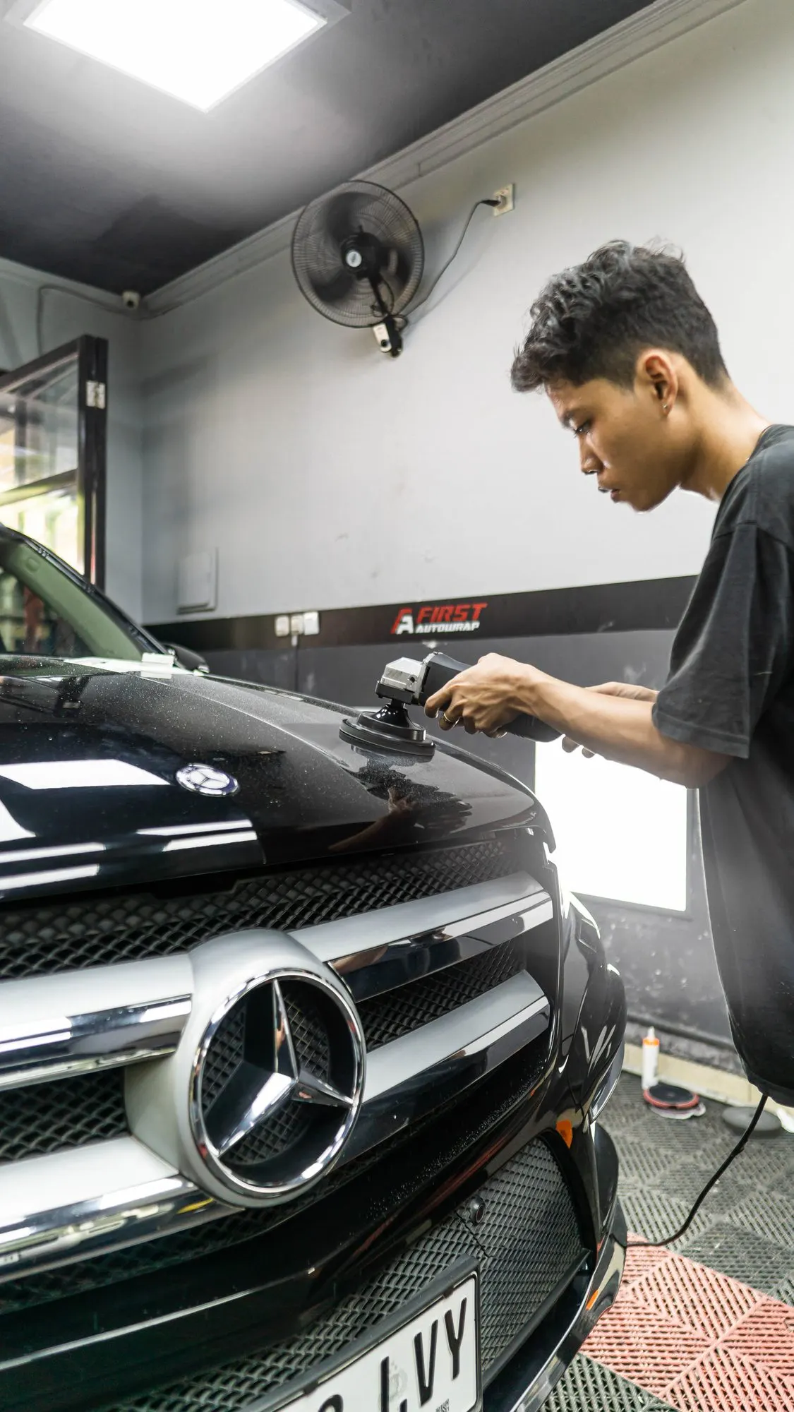 Paint correction (jika diperlukan)